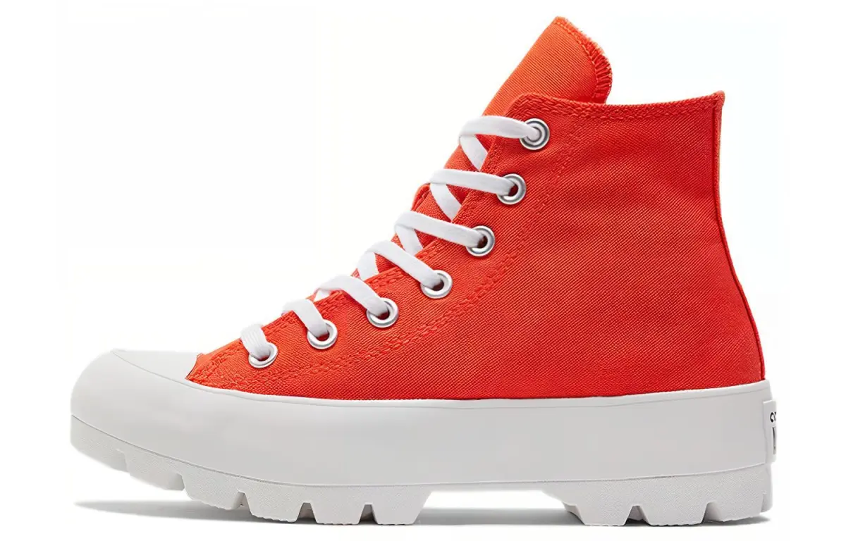Converse Chuck Taylor All Star Lugged Orange/Red Women's