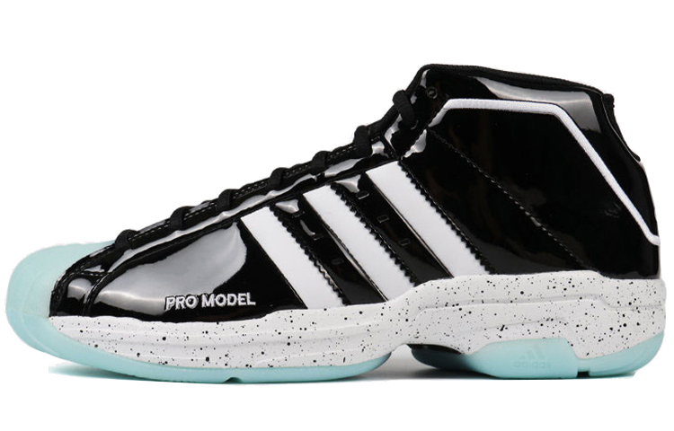Мужские кроссовки adidas PRO Model 2G (черно-сине-белые)
