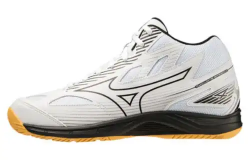Mizuno Non slip Lightweight Mid top Training Shoes Unisex White