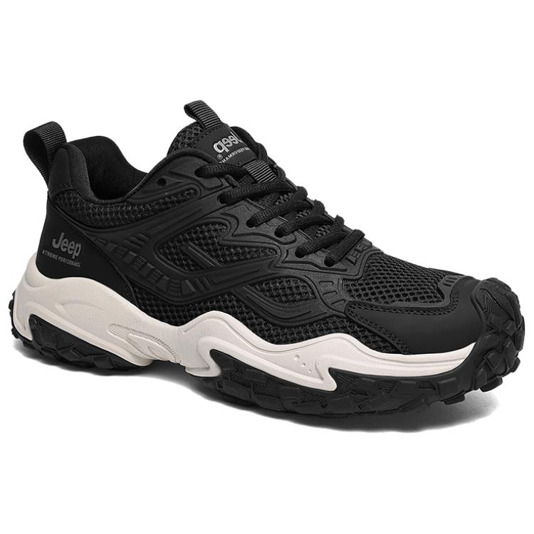 Jeep Abrasion Resistant Abrasion Resistant Low top Hiking Shoes Men’s Black
