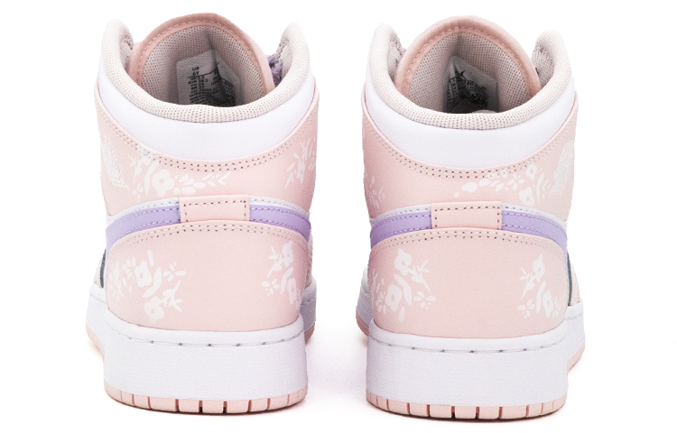 Jordan Air Jordan 1 High top Vintage Basketball Shoes GS Pink White