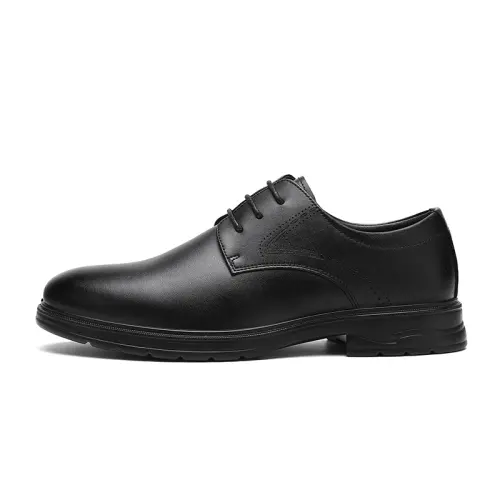 Warrior, velvet to keep warm, cold-resistant in autumn and winter, business British style, simple and fashionable, casual and comfortable, formal leather shoes, men's style