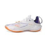 Li Ning Speed 11 Textile, TPU Low top Basketball Shoes Men's White Orange