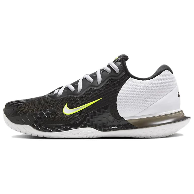 Nike Court Vapor Cage 4 Hc Rafa Black White Volt Metallic Silver