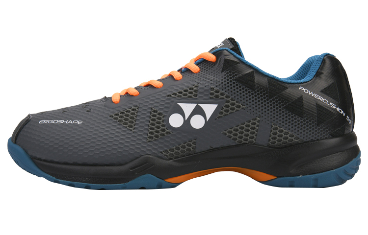 YONEX Yonex Power Cushion/power cushion series fabric shock-absorbing, non-slip, wear-resistant, breathable and lightweight, low-top badminton shoes, same style for men and women, dark gray