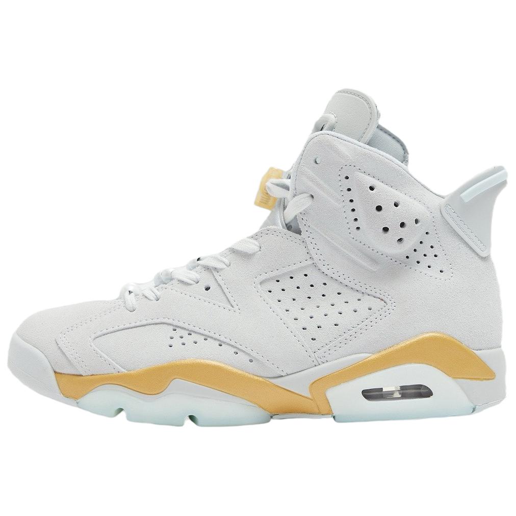 Jordan Air Jordan 6 Retro High Top Retro Basketball Shoes Women's Gray