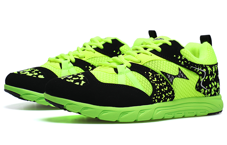 HEALTH 2288 Cushioning Slip Resistant Abrasion Resistant Low top Training Shoes Unisex Green Black