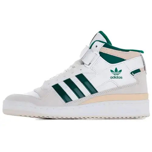 Adidas Forum Mid Cloud White Collegiate Green Women's