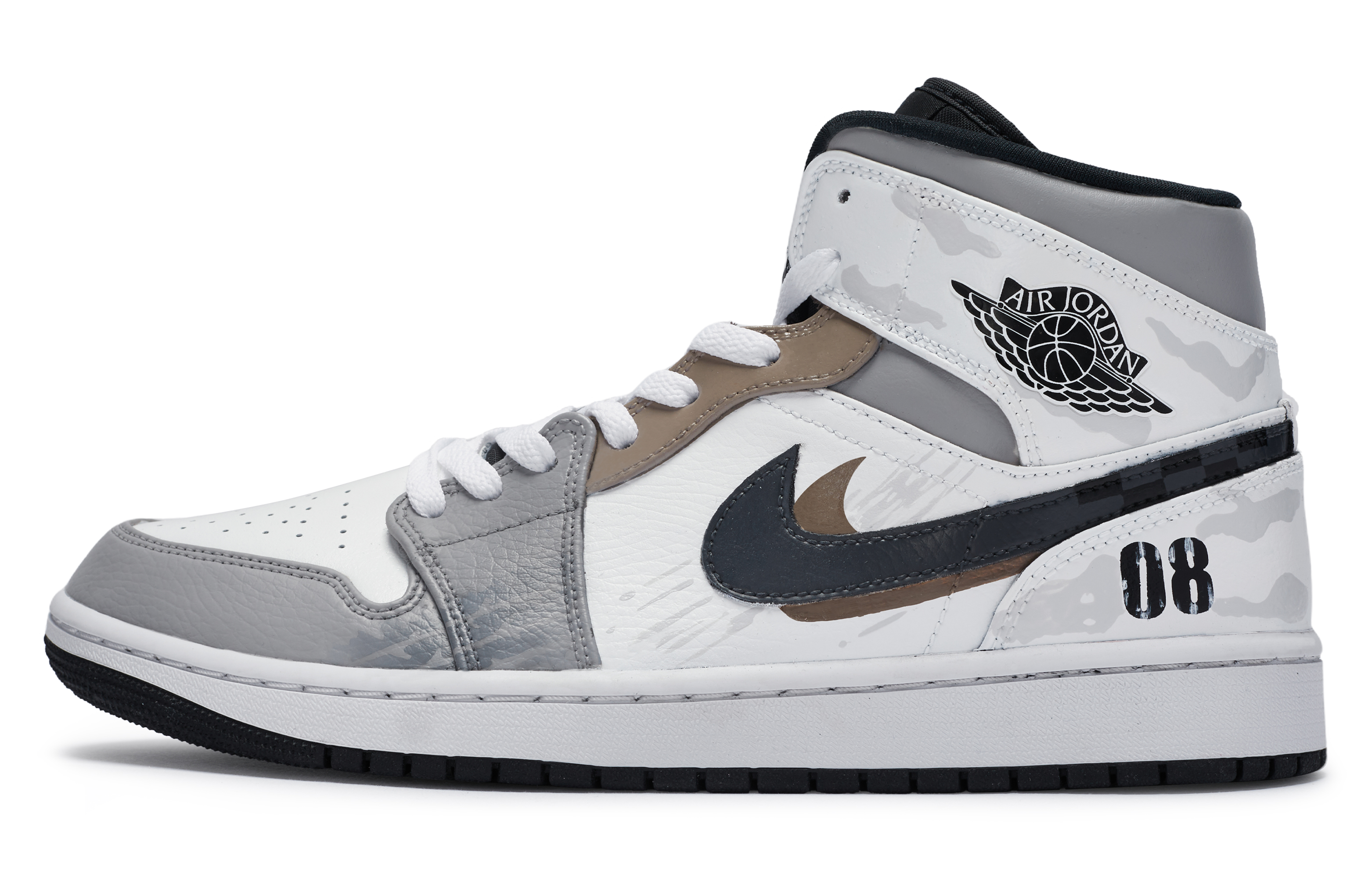 Jordan Air Jordan 1 811 Manufacturing, Snow Ridge Racing Luxury Streetwear Slip Resistant Abrasion Resistant