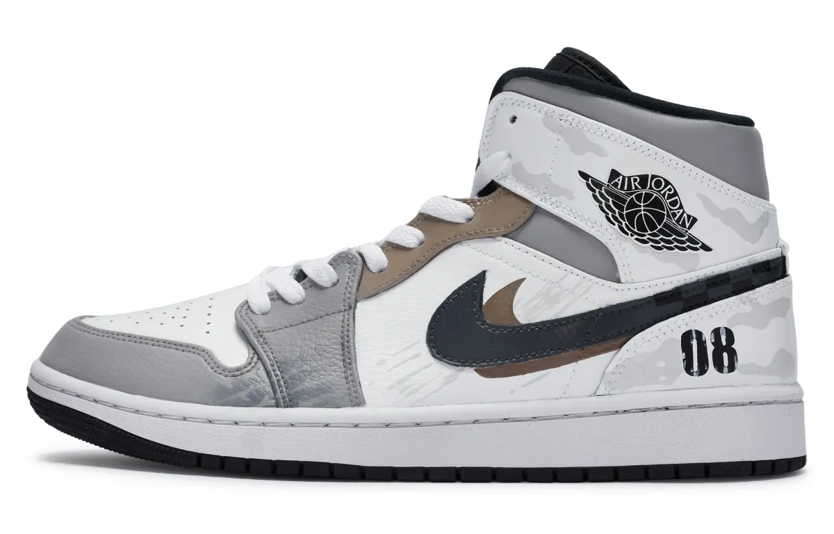 Jordan Air Jordan 1 811 Manufacturing, Snow Ridge Racing Luxury Streetwear Slip Resistant Abrasion Resistant