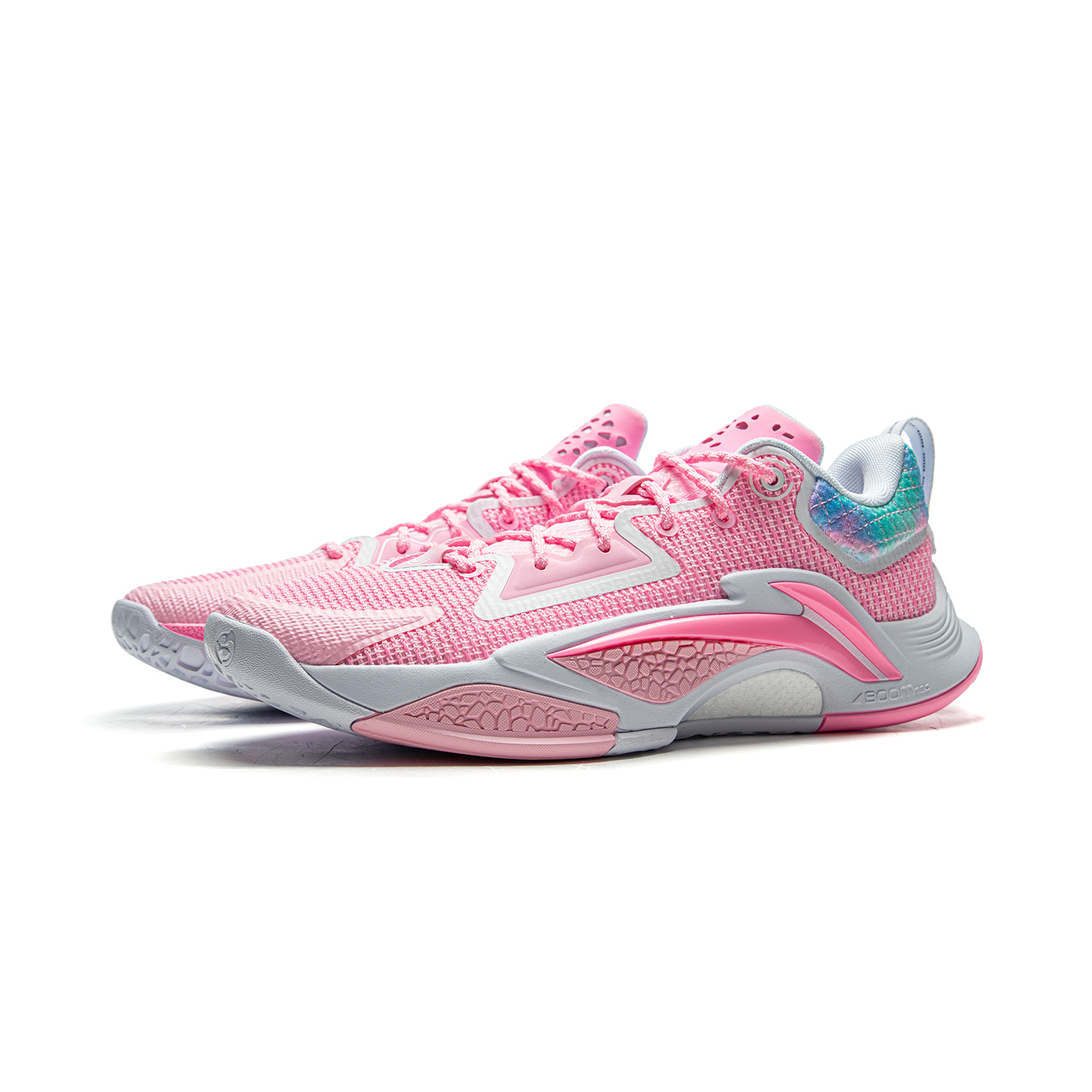 Li Ning BadFive Chase Hunt 1 Slip Resistant Coverage Lightweight Rebound Low top Outdoor Basketball Shoes Men’s