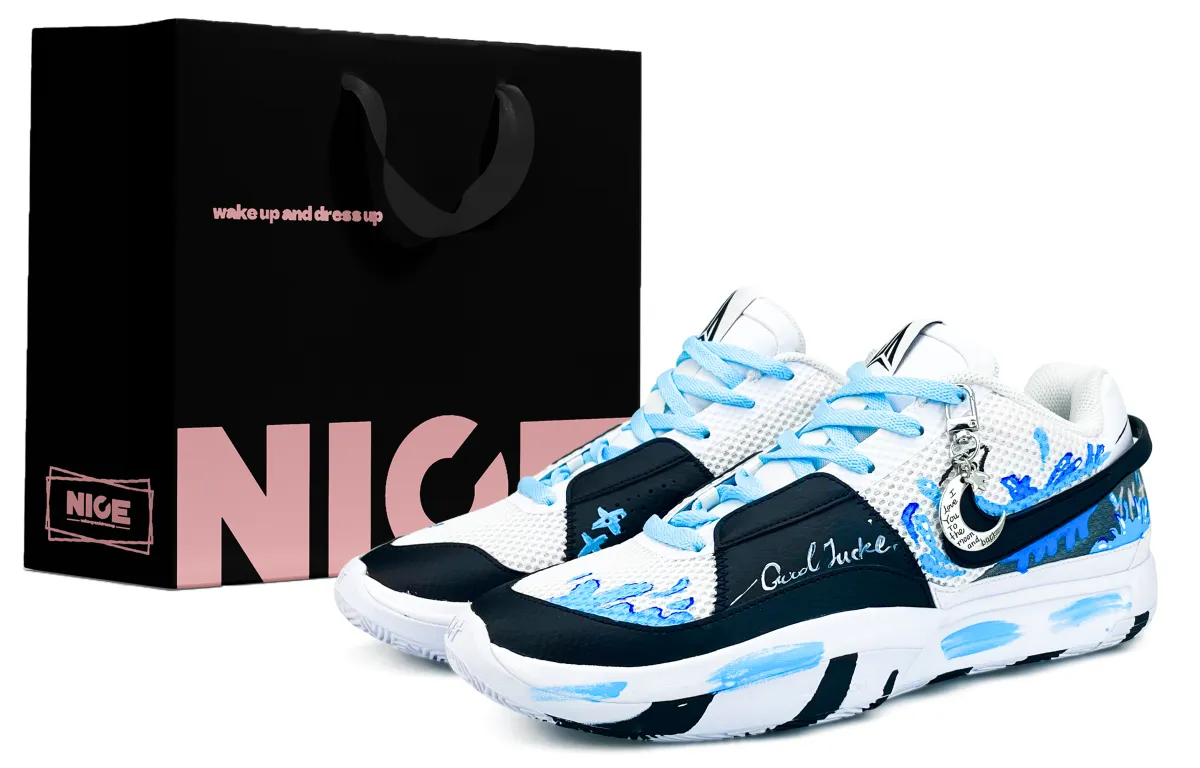 Nike Ja 1 Cushioning Abrasion Resistant Support Cushioning Abrasion Resistant Support Low top Basketball Shoes Men's