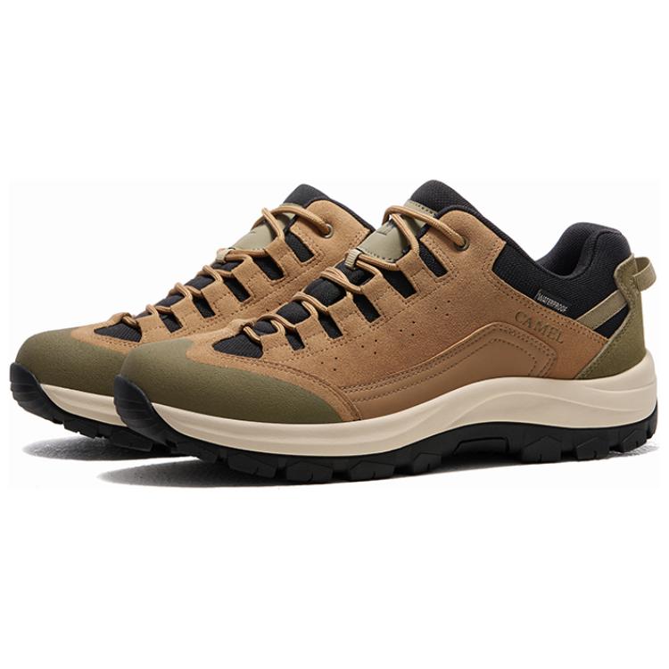 CAMEL Slip Resistant Abrasion Resistant Low top Hiking Shoes Men’s