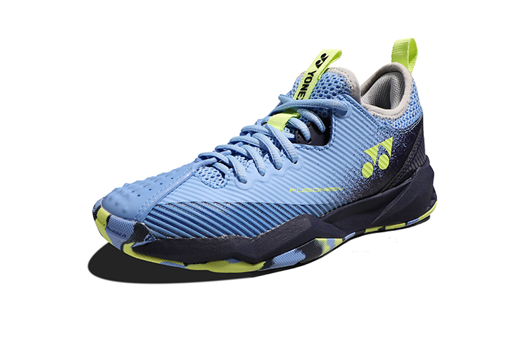 YONEX Tennis Collection Comfortable Low top Tennis Shoes Women’s Navy Blue Light Blue Gray