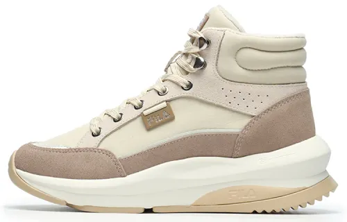 FILA Casual Boots 'Cream White Pink' Women's