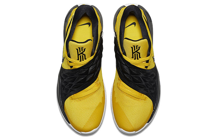 Мужские кроссовки Nike Kyrie Low 1 Amarillo (желто-черные) — Жёлтый / чёрный — фото 4