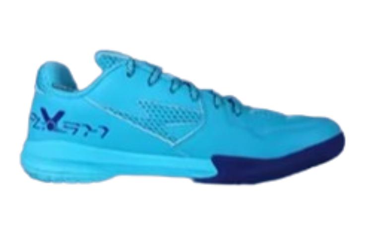 VICTOR Cushioning Slip Resistant Abrasion Resistant Low top Badminton Shoes Unisex Blue