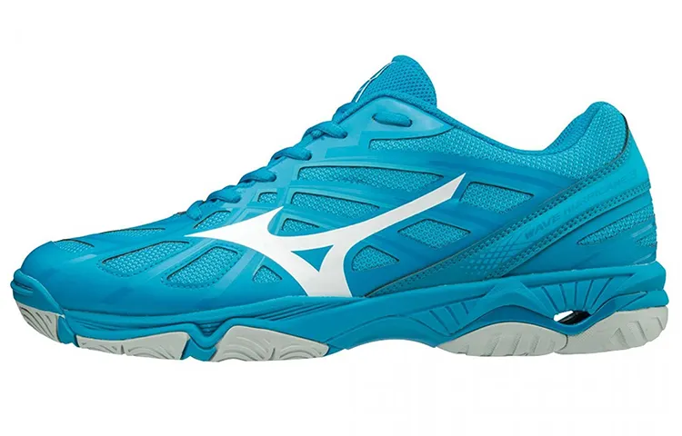 Mizuno Hurricane Textile, Synthetic Leather Slip Resistant, Abrasion Resistant, Breathable Low top Training Shoes Men's