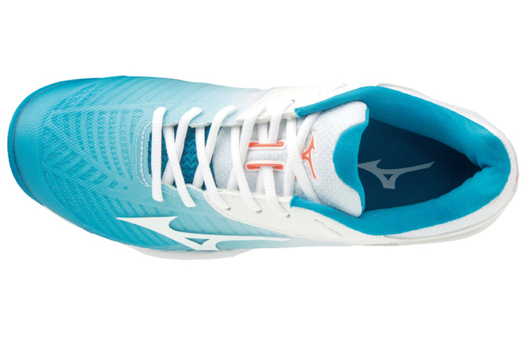 Mizuno Textile, Synthetic Leather Slip Resistant, Abrasion Resistant, Breathable Low top Tennis Shoes