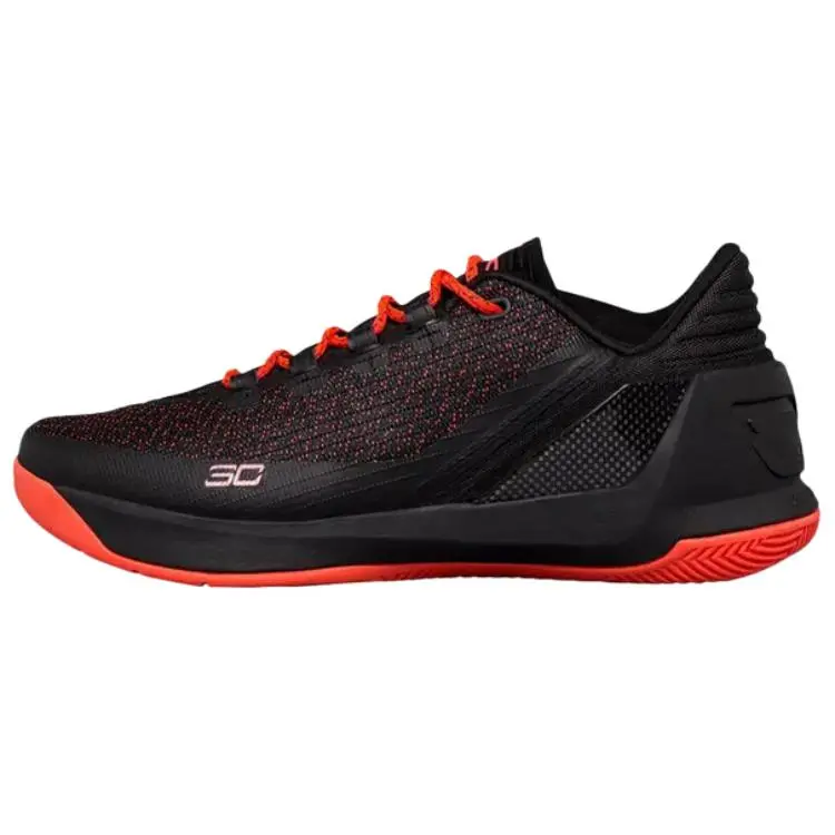Under Armour Curry 3 Low 'Black Red'