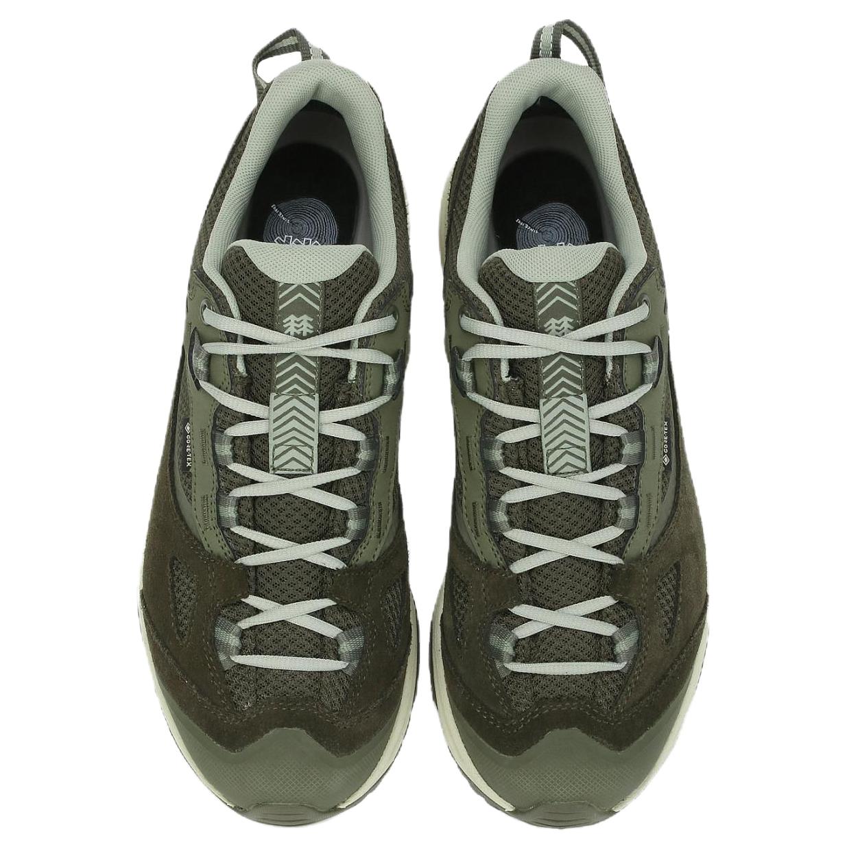 KOLON SPORT Motion Cushioning Slip Resistant Abrasion Resistant Waterproof Low top Hiking Shoes Unisex Green