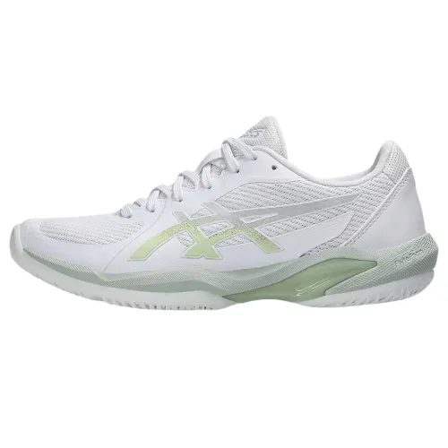 ASICS SOLUTION SWIFT FF 2 Abrasion Resistant Low top Tennis Shoes Women's White Green