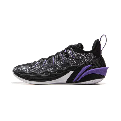 Li Ning Buckets Low top Basketball Shoes Men's Black