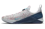 Nike React Metcon Cushioning Slip Resistant Low top Training Shoes Unisex Beige White Blue