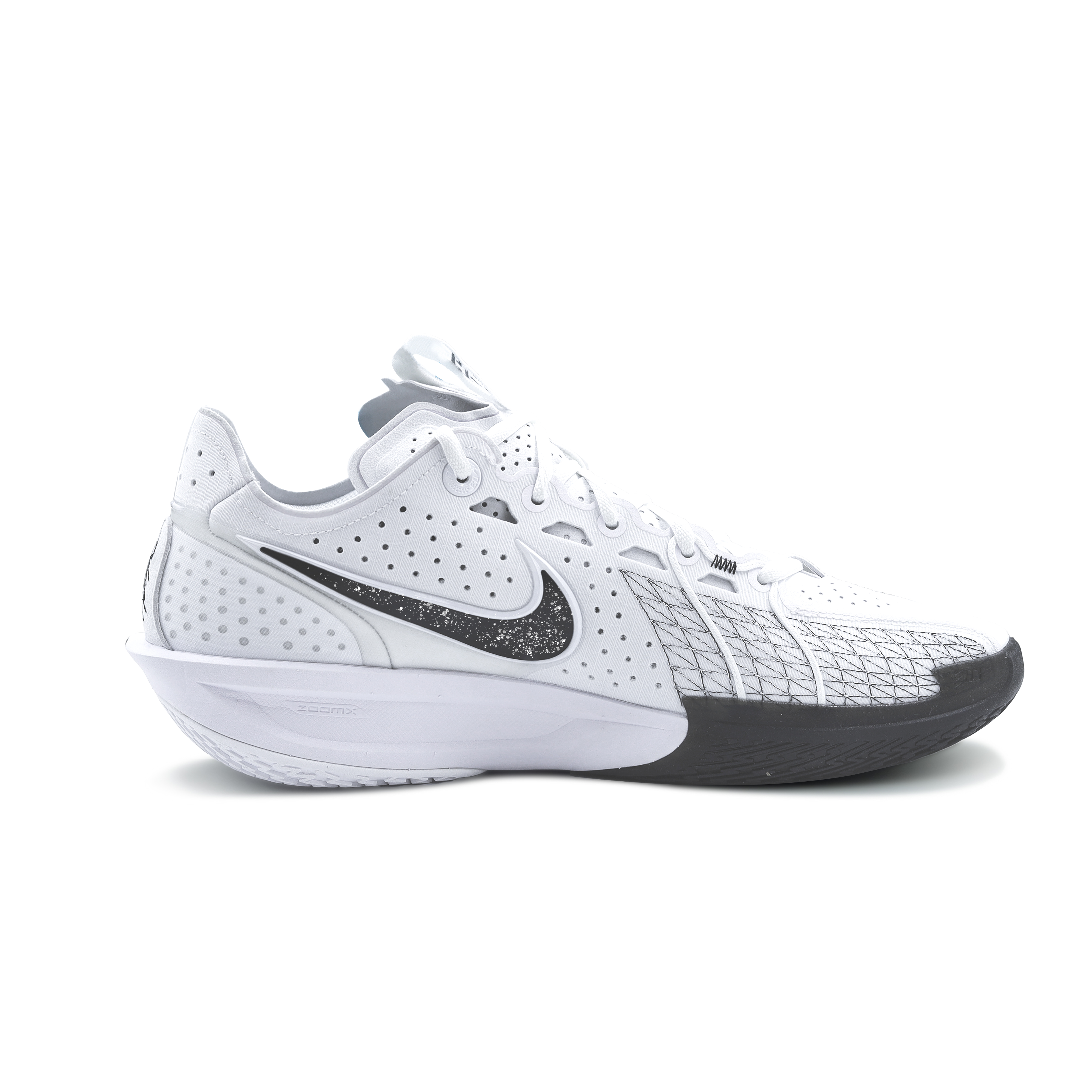 Nike G.T. Cut 3 Dark Night Echo Cushioning Abrasion Resistant Support Low top Basketball Shoes Unisex Black White
