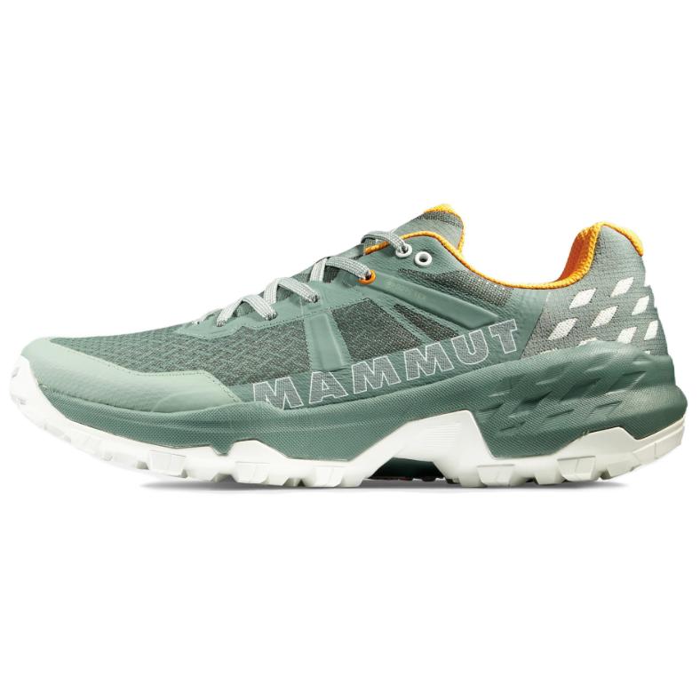 MAMMUT Sertig II Slip Resistant Abrasion Resistant Low top Hiking Shoes Men’s Green