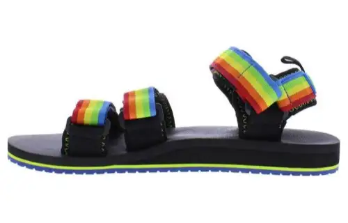 FILA Drifter Comfortable Round Toe Beach Sandals Men's Black
