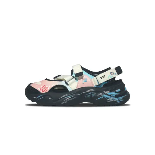 FILA FUSION Conch Beach Sandals Women's Pink Blue