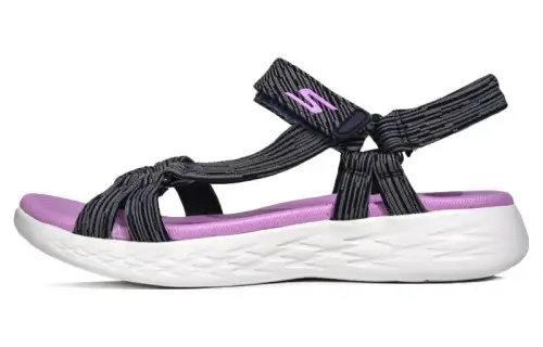 Skechers Beach Sandals Women's Black Purple