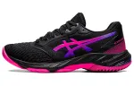 Asics Gel Netburner Ballistic FF 3 Low top Training Shoes Women's Black Purple