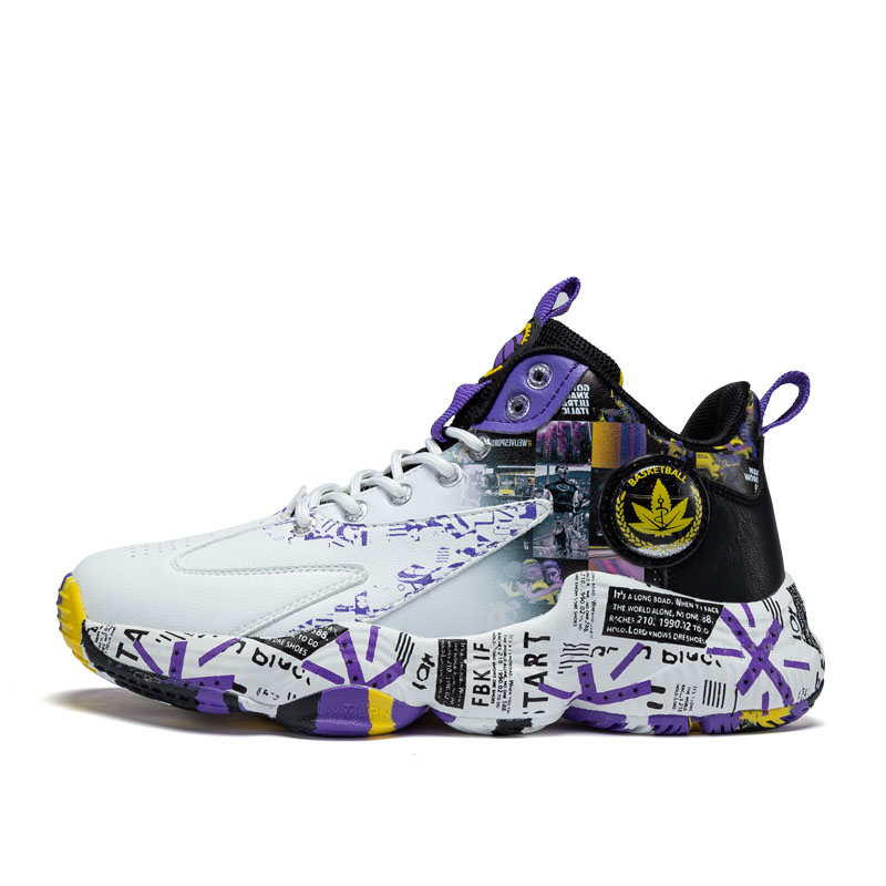 DEVIL AND ANGEL Cushioning Slip Resistant Abrasion Resistant Low top Vintage Basketball Shoes Unisex