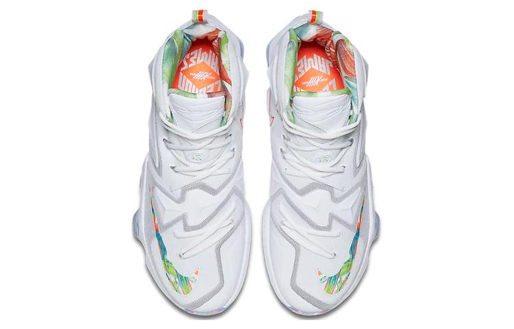 Мужские кроссовки Nike Lebron 13 Easter (белые) — фото 3