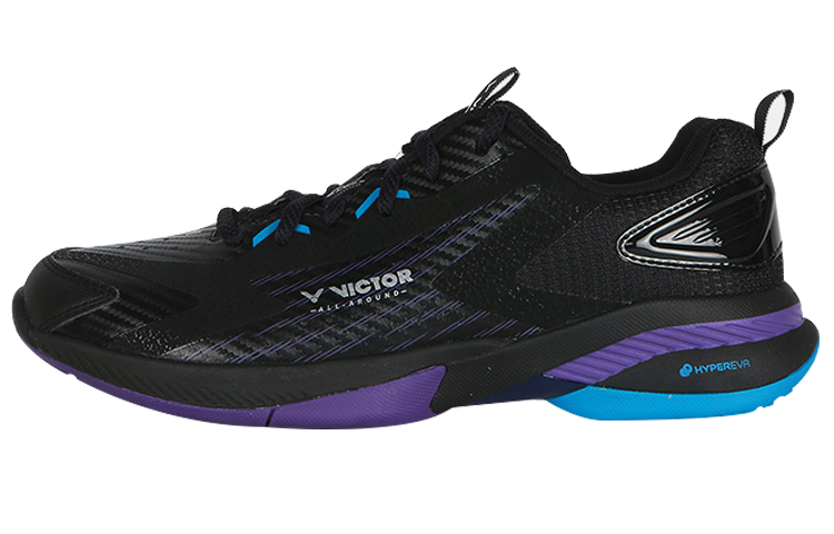 VICTOR 970TD Cushioning Low top Badminton Shoes Unisex Black