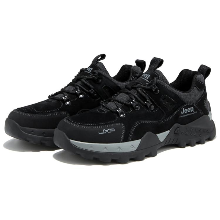 Jeep Low top Hiking Shoes Men’s Black