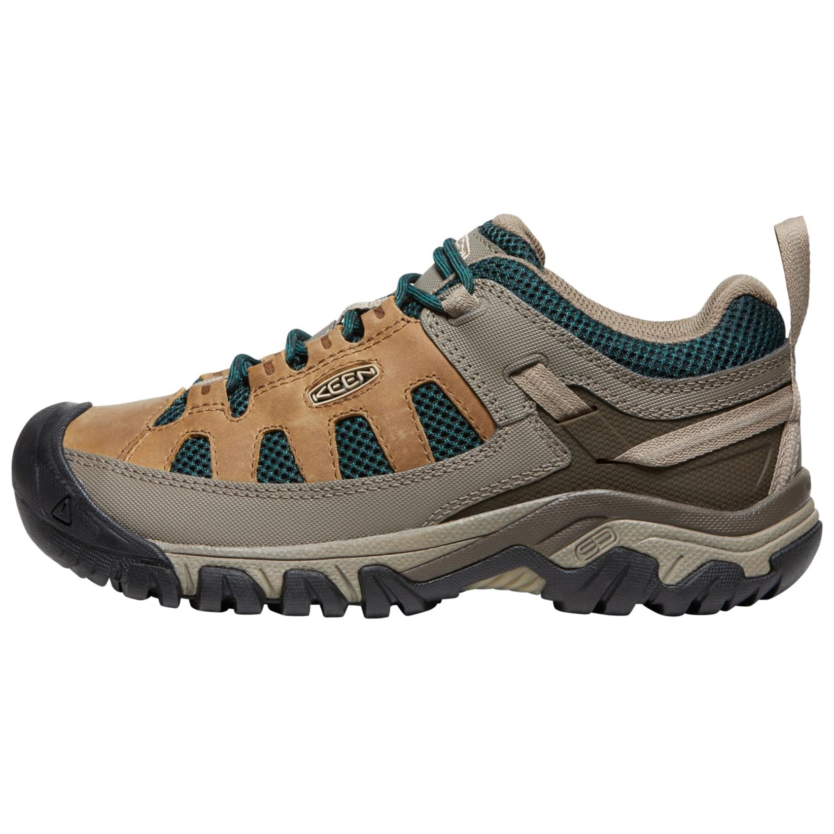 Keen Targhee Comfortable And Lightweight Slip Resistant Abrasion Resistant Low top Hiking Shoes Women's Gray Brown