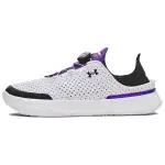 Under Armour SlipSpeed Soft And Comfortable Slip Resistant Abrasion Resistant Low top Training Shoes Unisex White