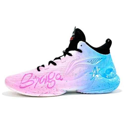 Li Ning YuShuai 18 TPU Cushioning Slip Resistant Abrasion Resistant Support Rebound Mid top Basketball Shoes Men's