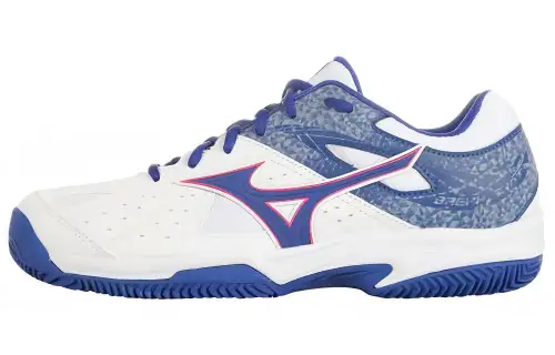 Mizuno Break Shot 2 Cc Cushioning Slip Resistant Abrasion Resistant Low top Badminton Shoes Men's White Blue