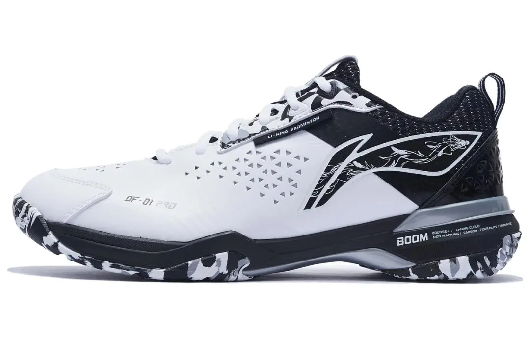 Li Ning Blade Pro Textile, Synthetic Leather, TPU Comfortable Slip Resistant Abrasion Resistant Low top Badminton Shoes