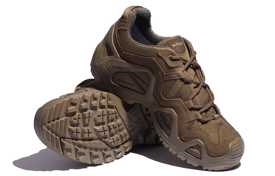 Lowa MK1 Zephyr Gtx TF Cushioning Abrasion Resistant Waterproof Low top Hiking Shoes Men’s Deep Coyote Brown
