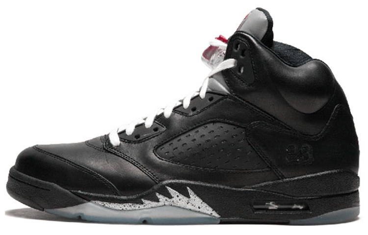 Jordan Air Jordan 5 Retro Premio Bin23 High Top Retro Basketball Shoes Men's Black