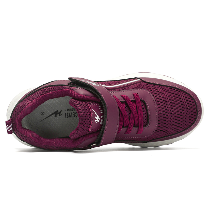 DOUBLE STAR 88 Elderly Women’s Summer Mesh Walking Shoes For Seniors Mesh, Artificial Leather