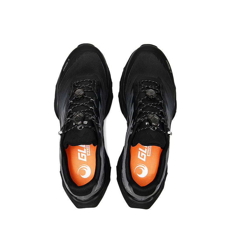 GLUNA Trail Running Shoes Unisex, Fashionable And Versatile Ink Gray