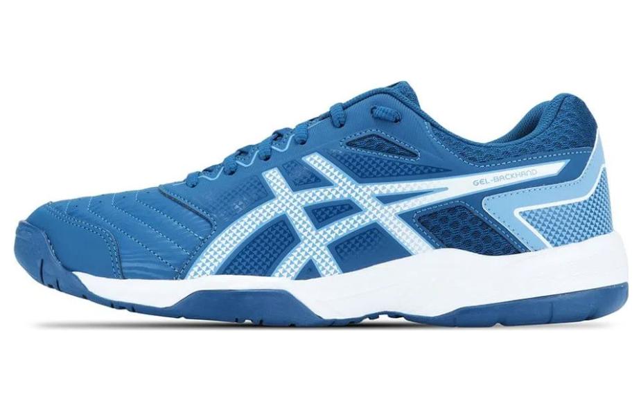 Asics Gel Backhand Gel Backhand Low top Tennis Shoes Blue White