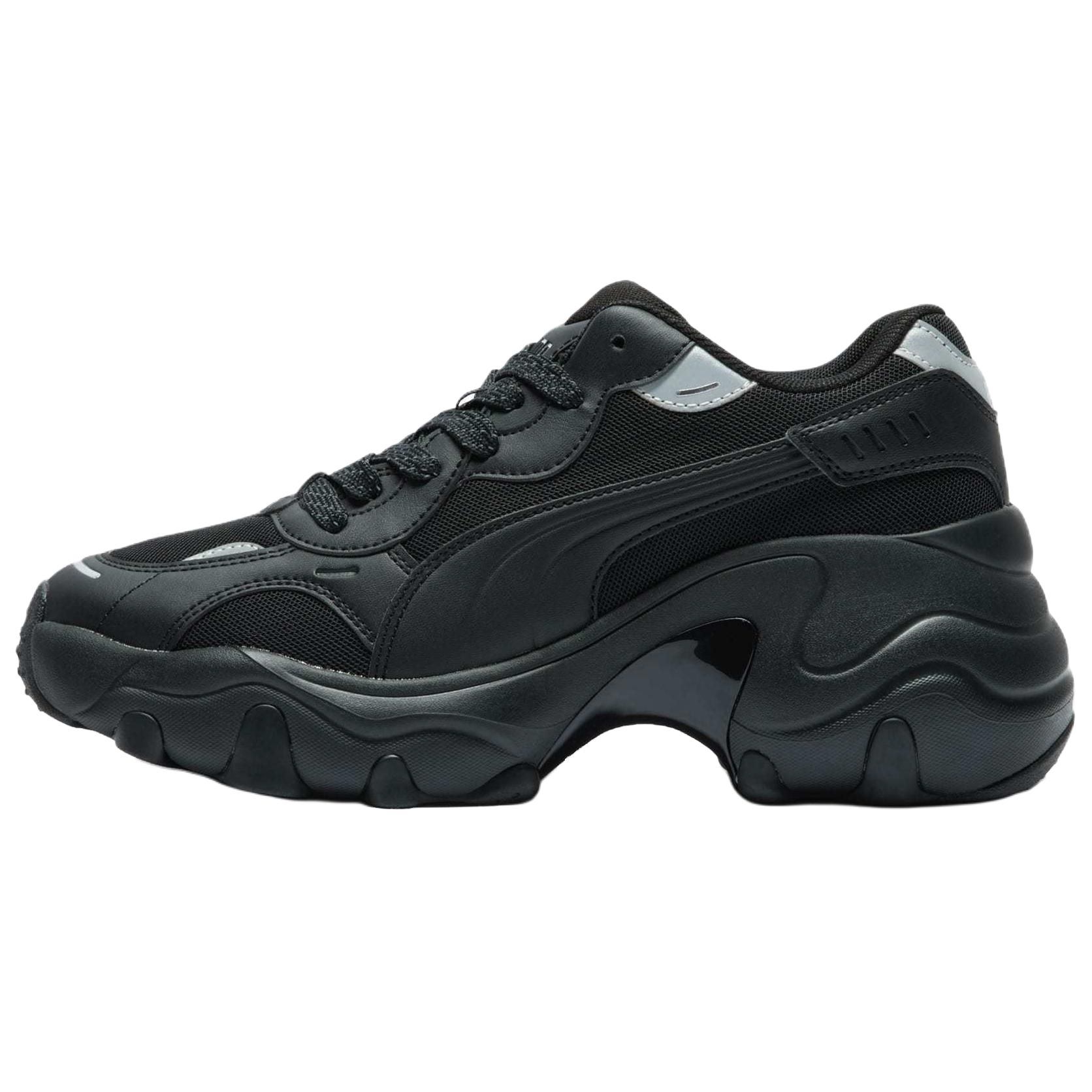 PUMA Pulsar Wedge Mesh V2 Low top Chunky Sneakers Women's Black