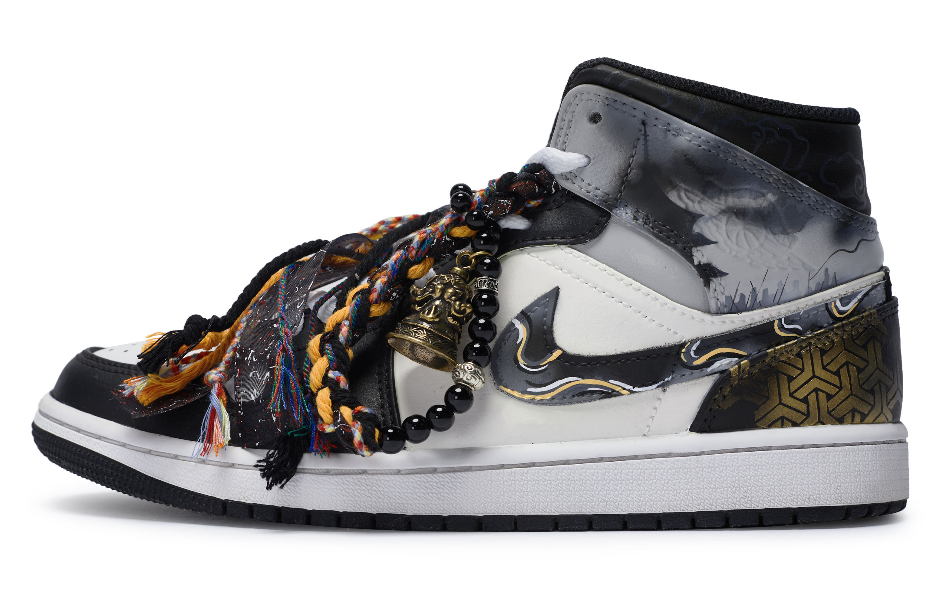Jordan Air Jordan 1 811 Manufacturing, Poetry Collection, The Governor’s Journey To Yanmen Pass Mid top